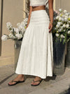 Vera Textured A-Line Midi Skirt — product view 2