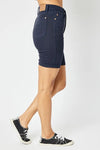 Judy Blue Fallon High-Rise Tummy-Control Bermuda Shorts — product view 3