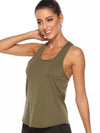 Women's crisscross athletic tank