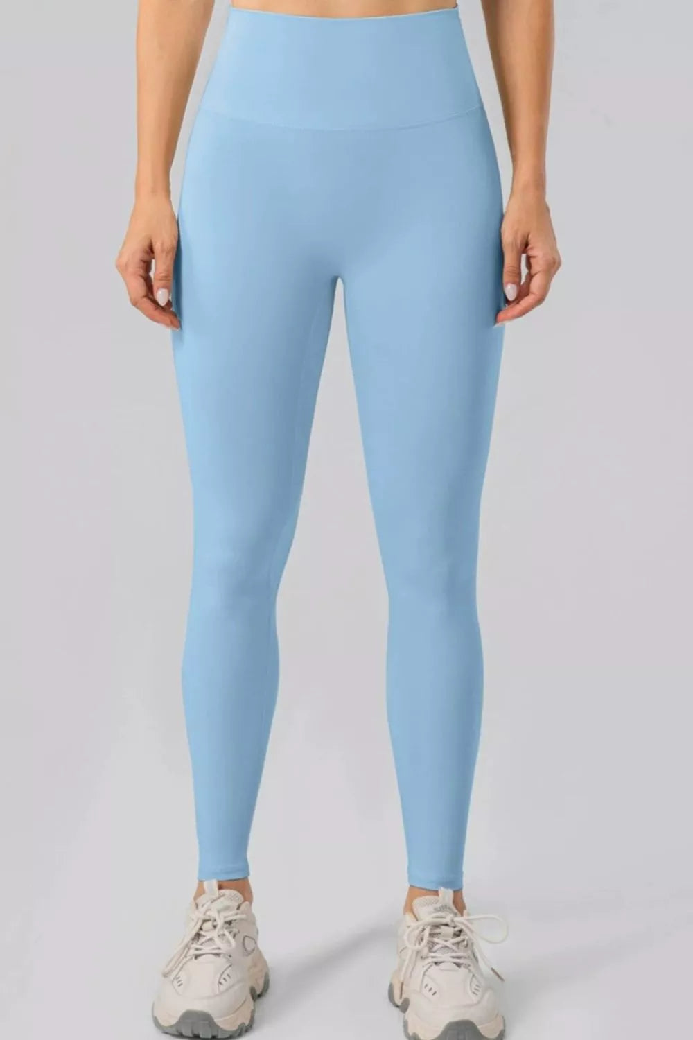 High-Waisted Stretch Seamless Active Leggings