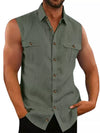 Vista Sleeveless Utility Shirt — color or detail view 4