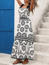 Vera Floral Print Tie Strap Maxi Dress — product view 5