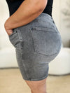 Judy Blue Camden High-Rise Washed Denim Shorts — product view 12