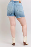 Judy Blue Lennox High-Rise Western Embroidery Detail Cut Off Denim Shorts — product view 12
