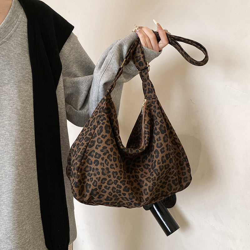 Leopard Print Crossbody Bag