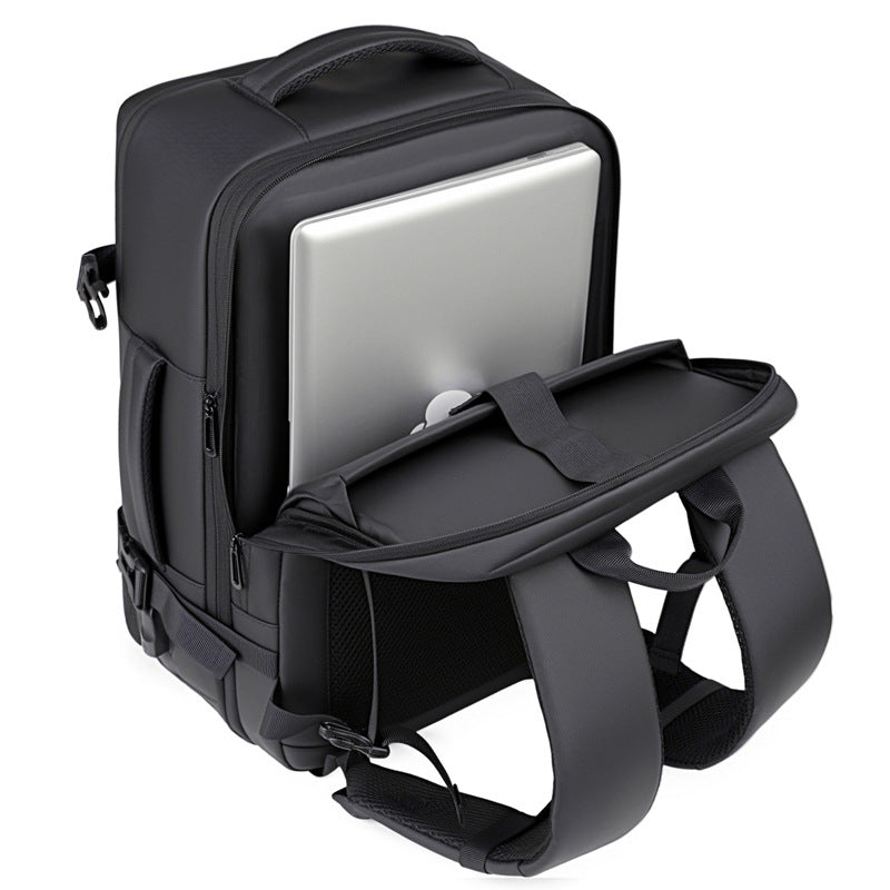 High Capacity Travel Backpack with Shoe Compartment