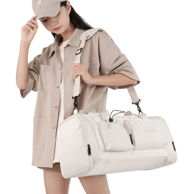 Compact Lightweight Travel Organizer Bag - 36-55L High Capacity Carry-On Luggage
