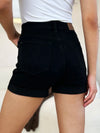Judy Blue Fallon High-Rise Tummy-Control Cuffed Denim Shorts — product view 6
