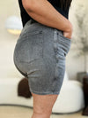 Judy Blue Camden High-Rise Washed Denim Shorts — product view 10