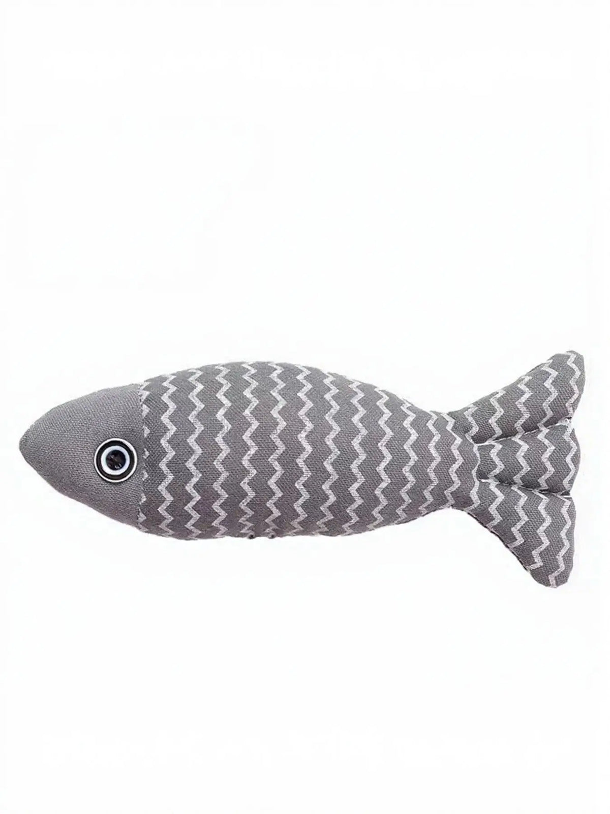 Fish-Shaped Plush Pet Toy — photo 6