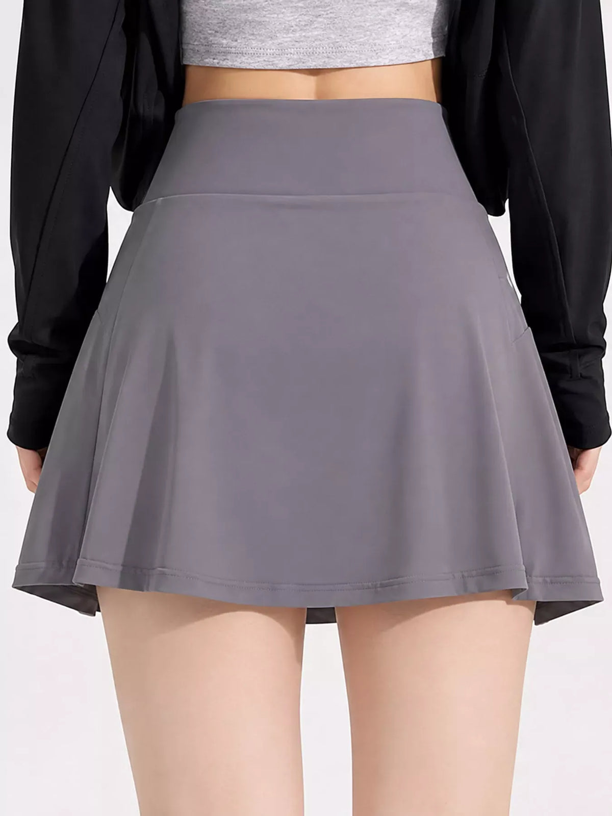 Women's High-Waisted Pleated Active Skirt — photo 17