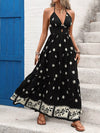 Marais Printed Halter Neck Maxi Dress — product view 1