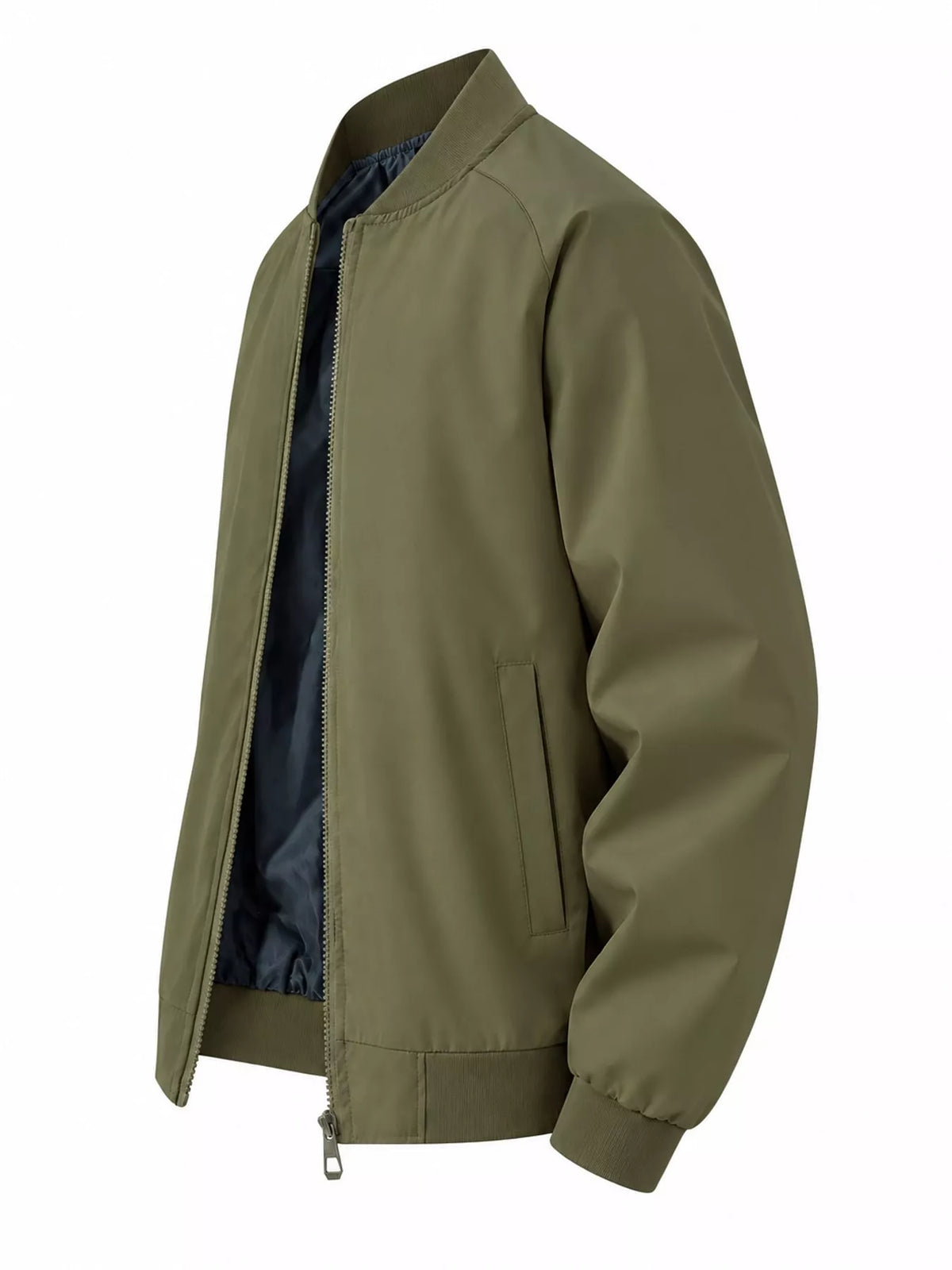 Men's Thermal Zip-Up Jacket with Pockets, M–5XL — photo 30