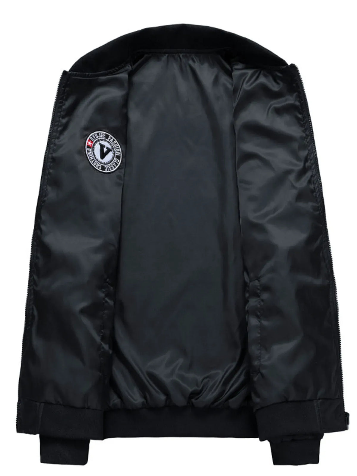 Men's Zip-Up Bomber Jacket — photo 5