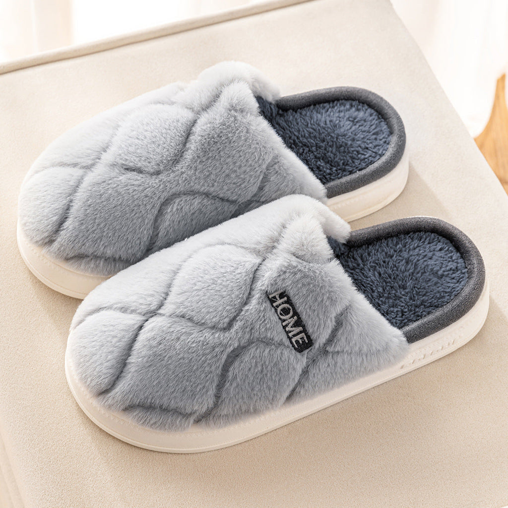 Women's Plush Slippers – Ultra-Soft Fleece Indoor House Shoes with Anti-Slip Sole