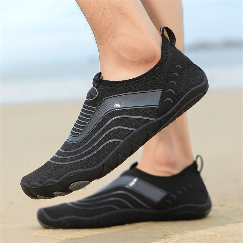 Men's Lightweight Non-Slip Outdoor Water Shoes - Breathable Mesh Casual Footwear