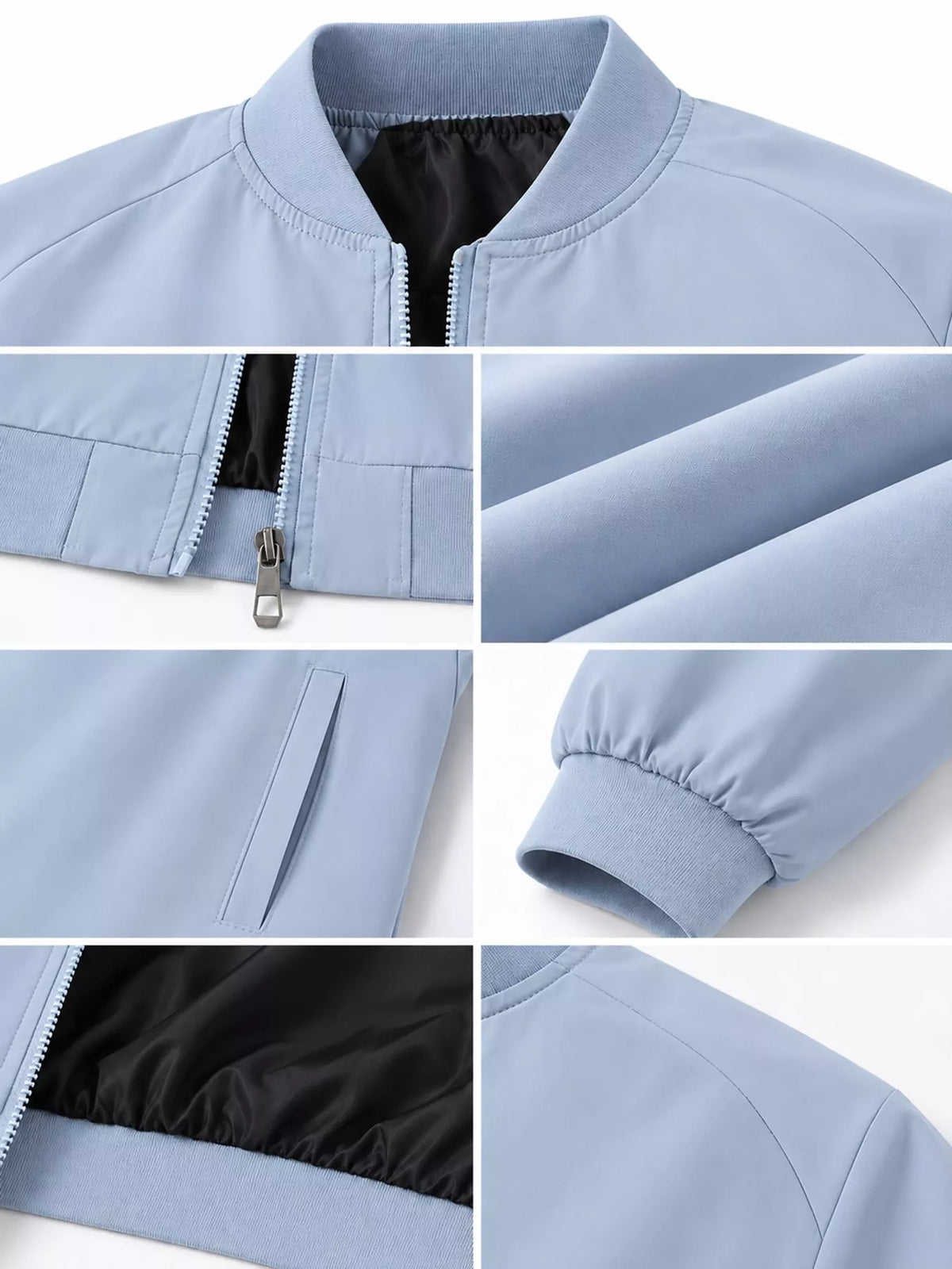 Men's Thermal Zip-Up Jacket with Pockets, M–5XL — photo 8