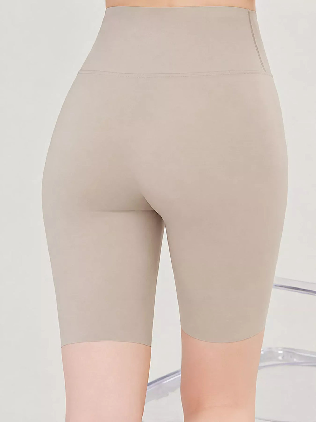 Women's High-Waisted Seamless Compression Shorts – Regular & Plus Sizes — photo 23