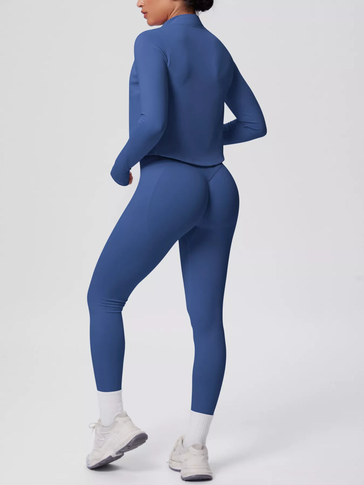 Tank, Zip Jacket & Leggings 3-Piece Active Set