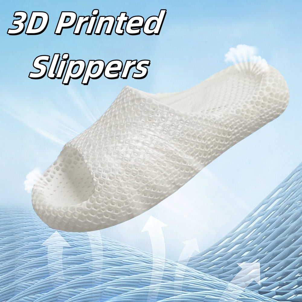3D Ergonomic Slippers – Breathable Waterproof Non-Slip Indoor Outdoor Unisex Shoes