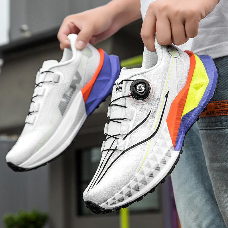 Unisex Off-Road Running Shoes - Breathable Athletic Sneakers with Non-Slip Sole