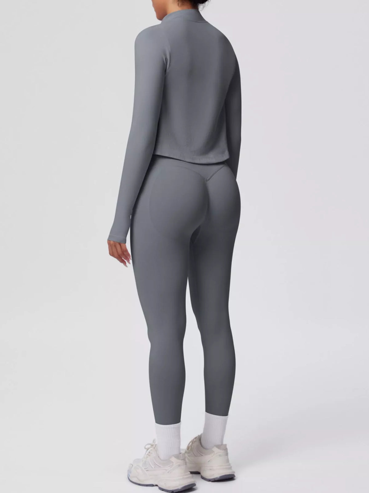 Tank, Zip Jacket & Leggings 3-Piece Active Set
