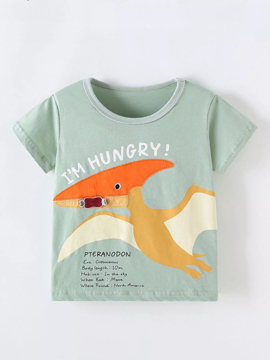 Kids' Sage Graphic Cotton-Rich T-Shirt