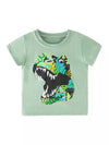 Poppy Lane Dinosaur Graphic Short-Sleeve T-Shirt — product view 1