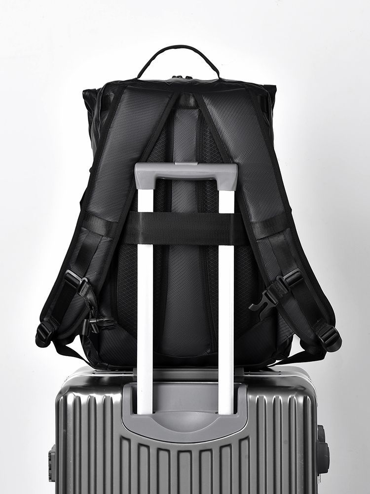Men's Business Laptop Backpack - Casual Commuter Backpack with Multiple Compartments