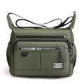 Men's Crossbody Bag Business Travel Shoulder Bag - Oxford Fabric