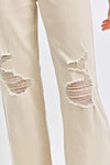Judy Blue Sutton High-Rise Distressed Wide-Leg Jeans — product view 4