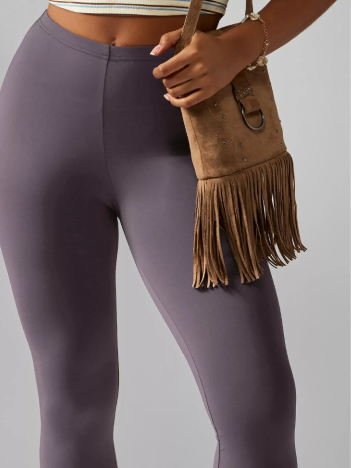 High-Waisted Capri Active Leggings