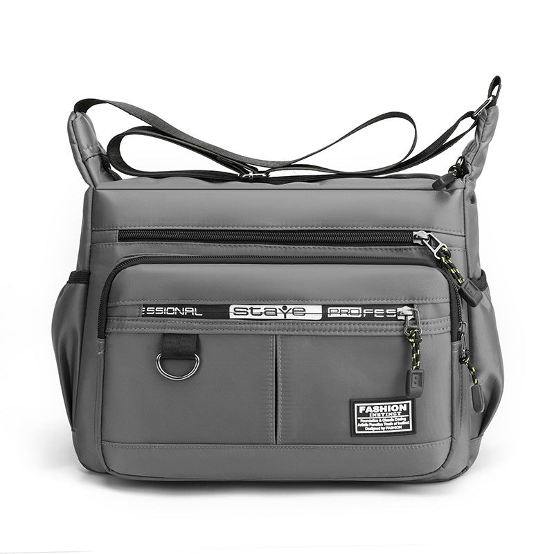 Men's Crossbody Bag Business Travel Shoulder Bag - Oxford Fabric