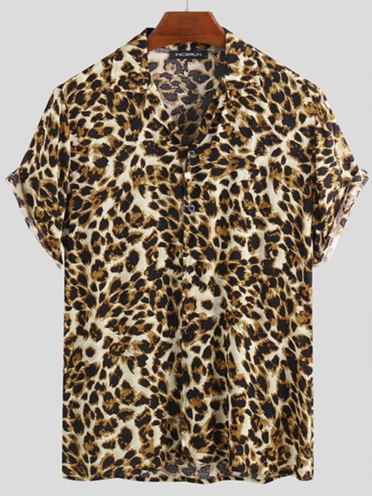 Another view: Riviera Leopard Button-Up Shirt