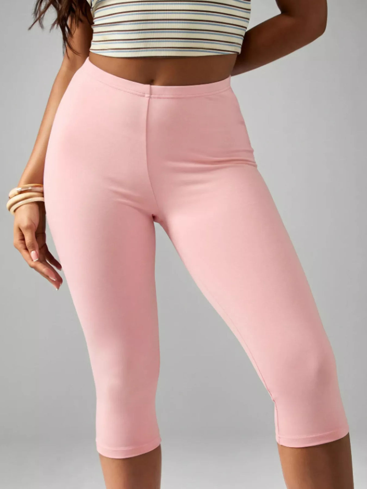 High-Waisted Capri Active Leggings