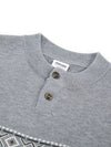Meridian Pattern-Knit Short-Sleeve Top — color or detail view 3