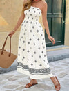 Maren Smocked Tube Midi Dress — product view 3