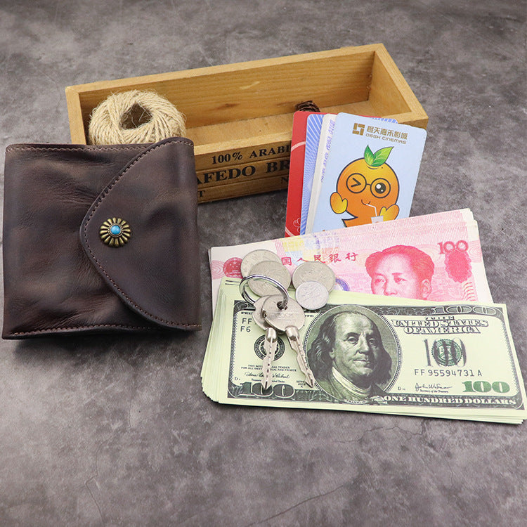 Premium Genuine Leather Multi-Functional Coin Purse Wallet for Women
