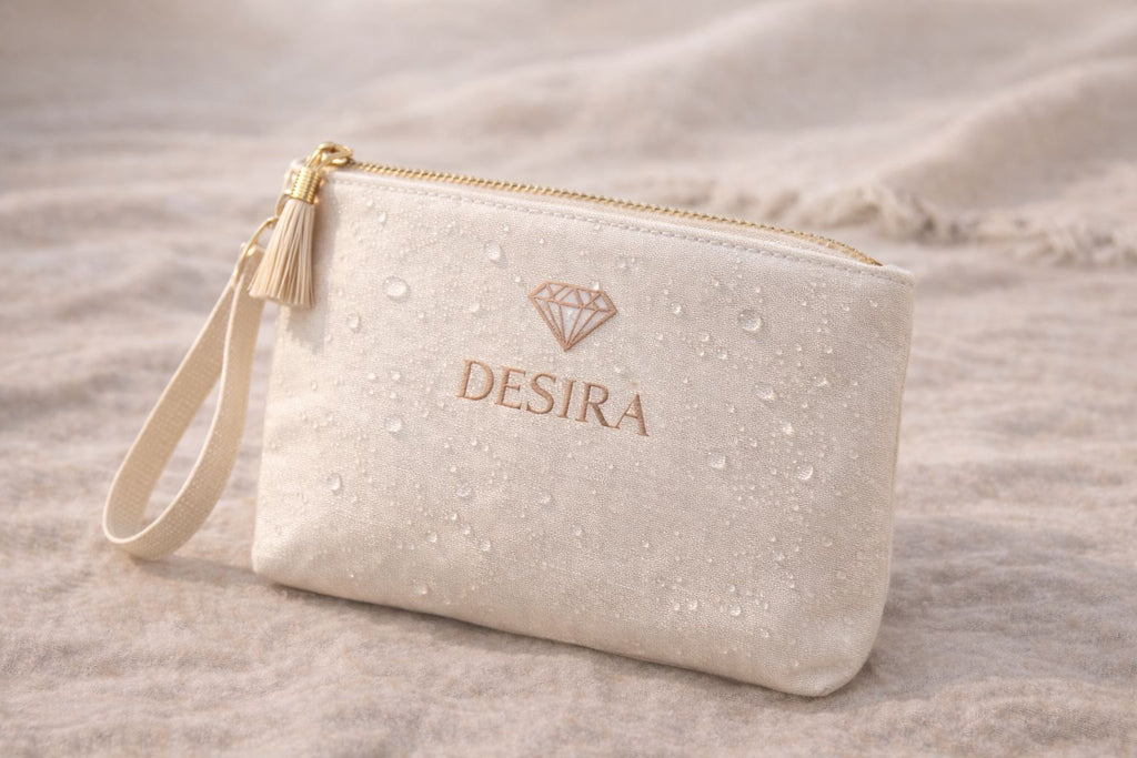 Color-Printed Cotton Storage Bag With Zipper - Premium Organizer Pouch