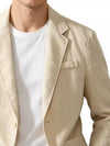 Gallery Lightweight Cotton Blazer — color or detail view 3