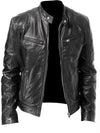 Midnight Moto Faux-Leather Jacket — color or detail view 3