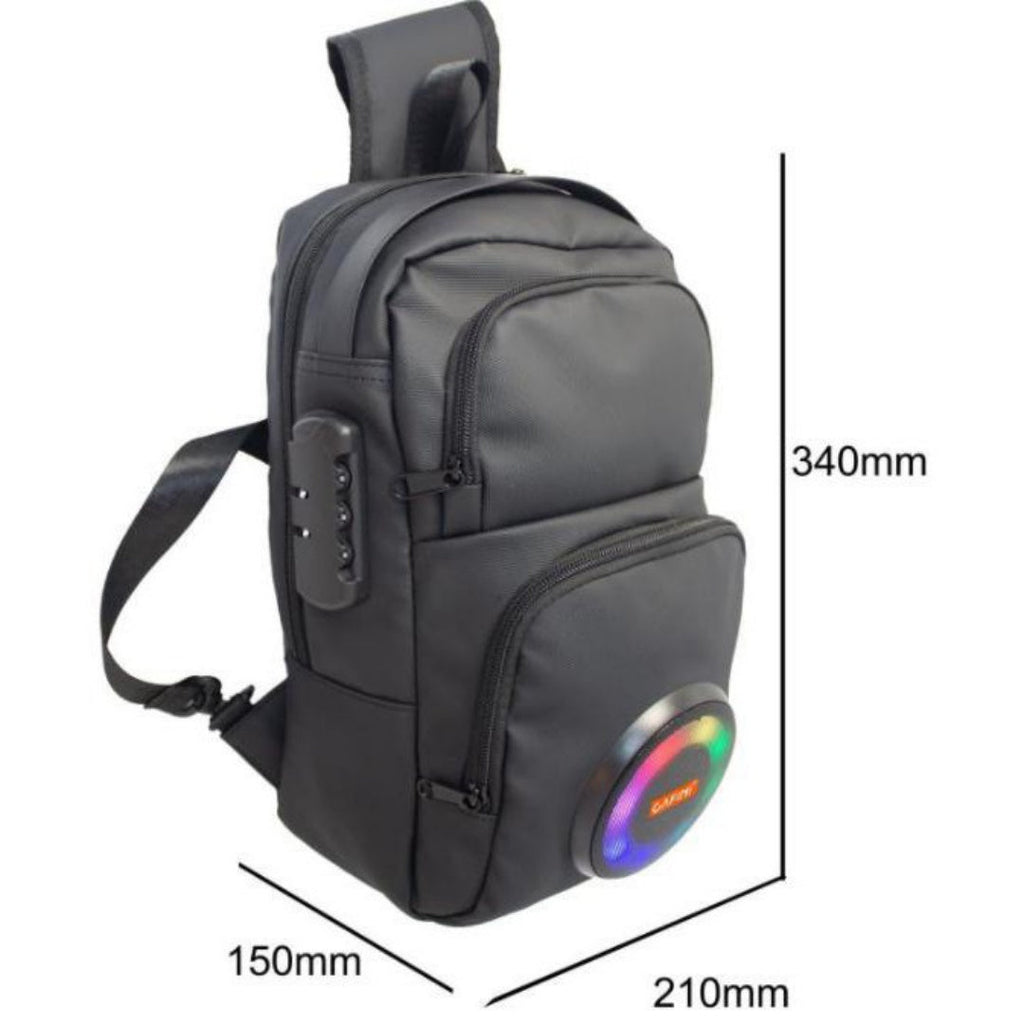 Bluetooth Speaker Backpack – Waterproof Rechargeable Outdoor Backpack with Built-In Speaker