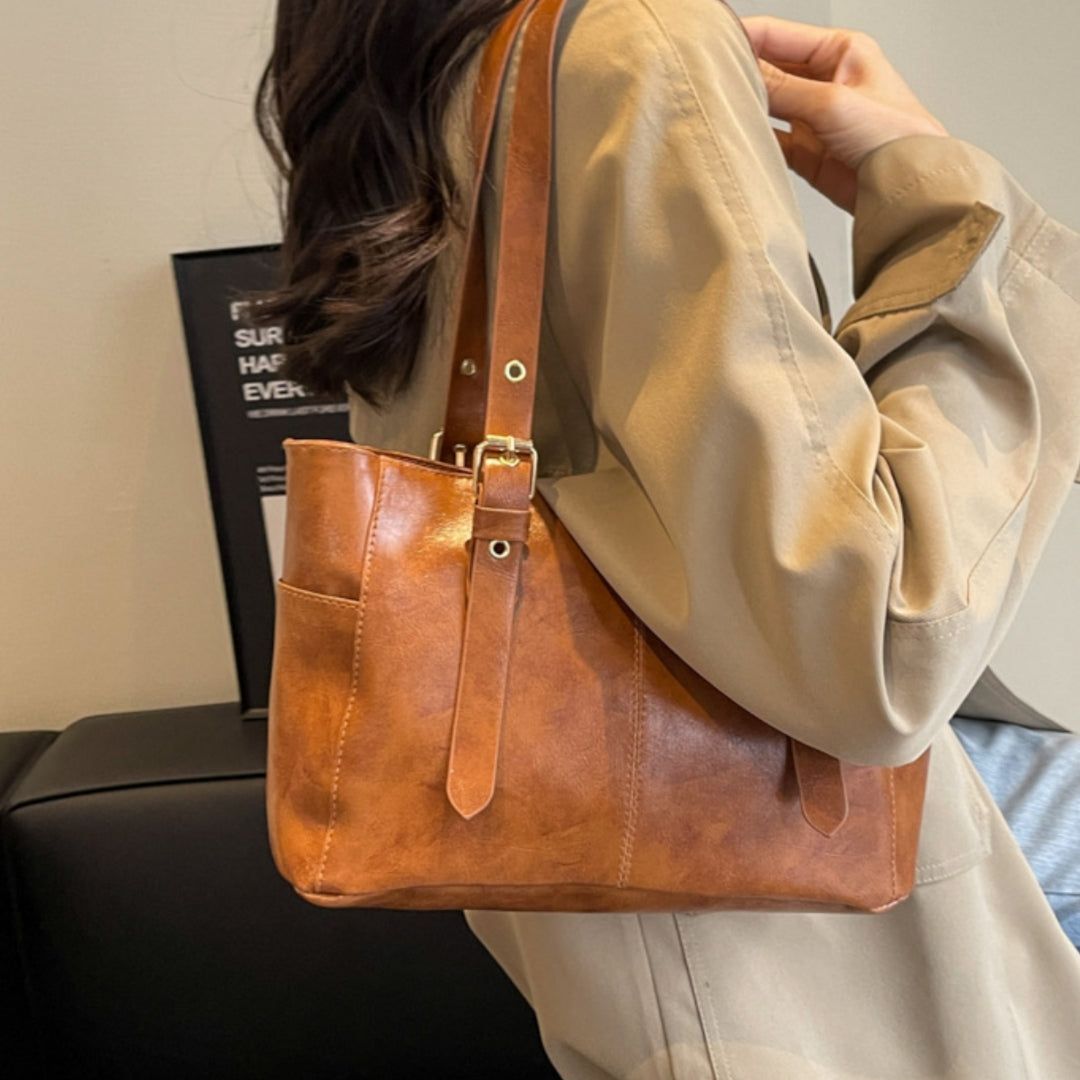 Western Style Shoulder & Underarm Bag For Women | PU Leather Crossbody Bag