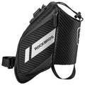Bicycle Rear Bag – 1.5L Carbon-Look PU Bike Seat Bag for Mountain & Road Cycling