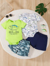 Clover Club 2 Piece Dino-Themed Baby Outfit Set — product view 2