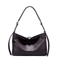 Luxury Genuine Leather Women's Pillow Bag – Full-Grain Cowhide Crossbody Handbag
