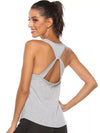 Breathable stretch workout tank for women