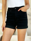 Judy Blue Fallon High-Rise Tummy-Control Cuffed Denim Shorts — product view 1