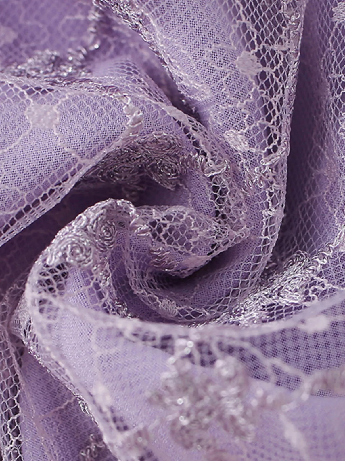 Children’s Lavender Lace Peter Pan Collar Dress