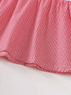 Little Orbit Gingham 'LOVE' Top and Shorts Set — product view 13